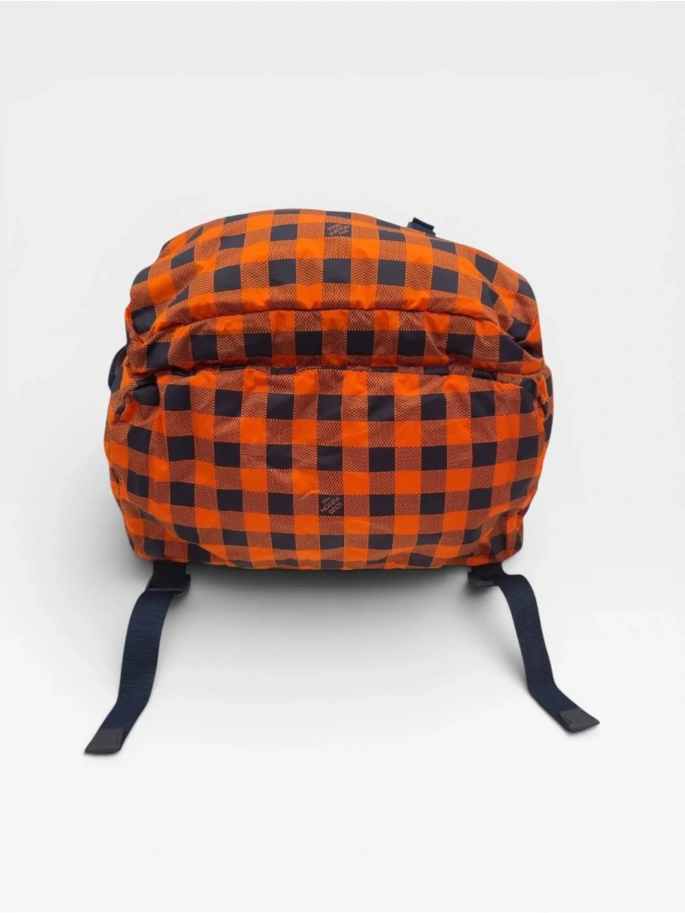 Louis Vuitton Damier Aventure Backpack orange Navy Blue